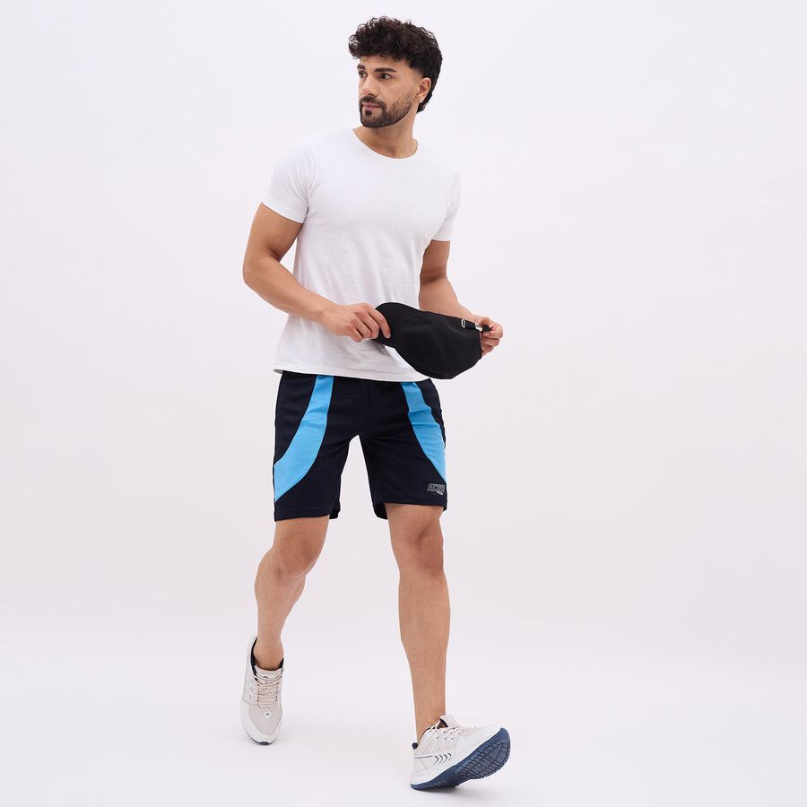 Men's Bermuda, नेवी ब्लू, large image number null