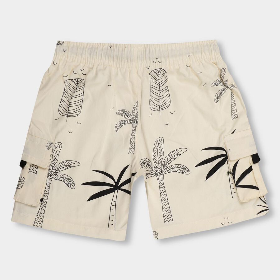 Boys' 100% Cotton Bermudas , ऑफ व्हाइट, large image number null