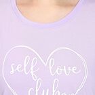 Ladies' Round Neck T-Shirt , Lilac, small
