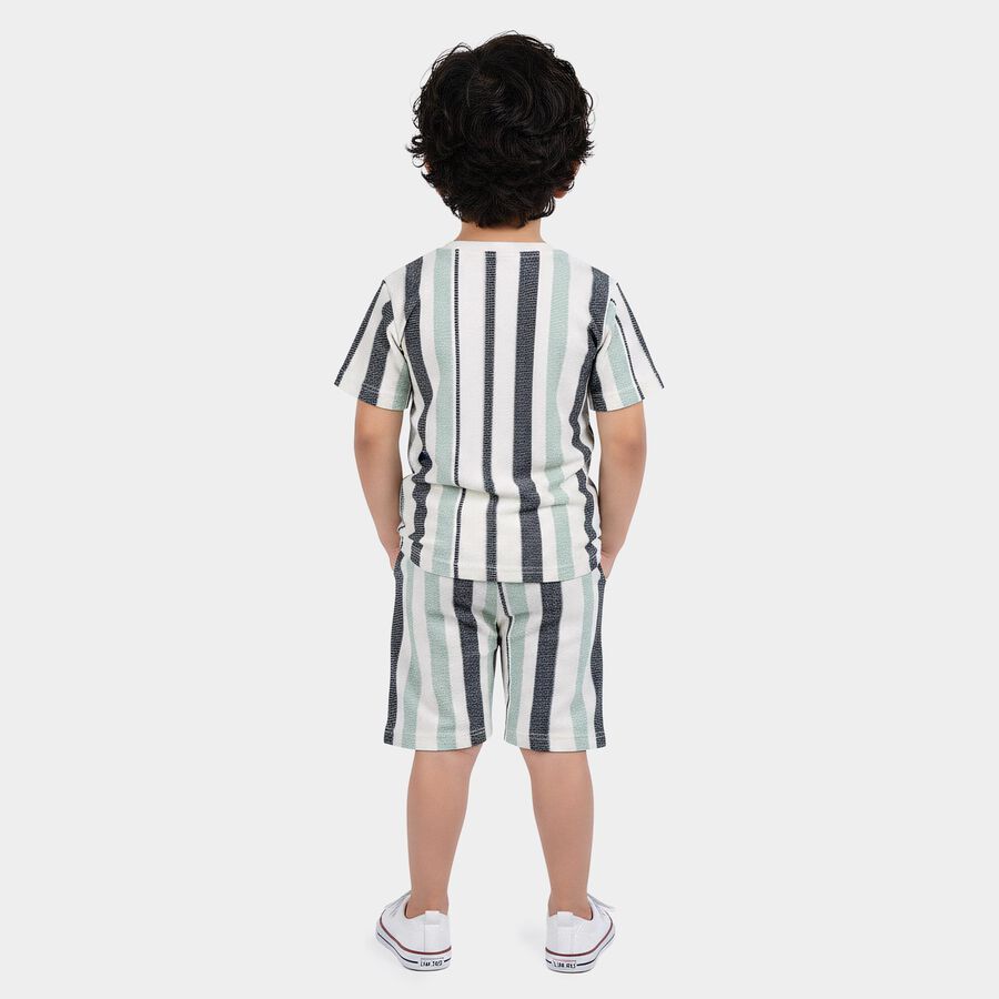 Boys' Knit Baba Suit, Light Green, large