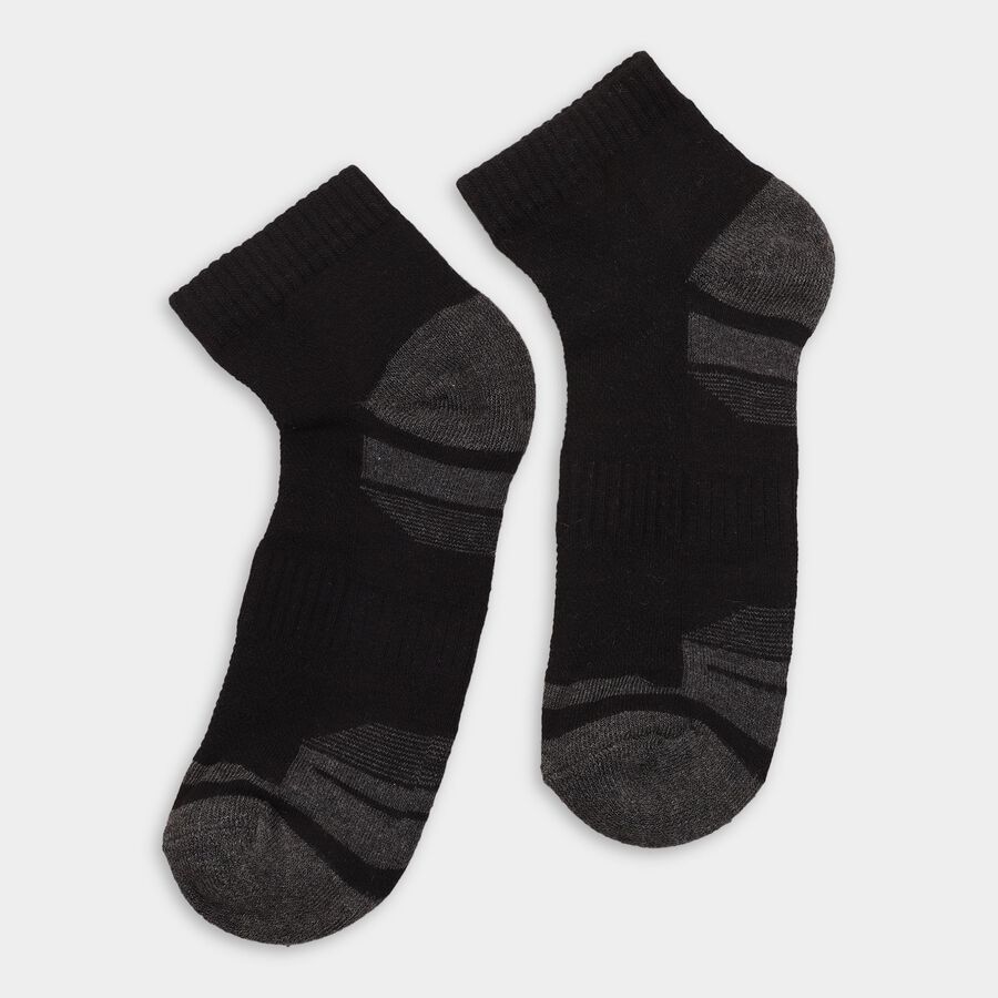 Men's Socks (Pack of 2), Melange Light Grey, large