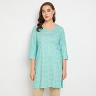 Ladies' Kurta , हल्का नीला, small image number null