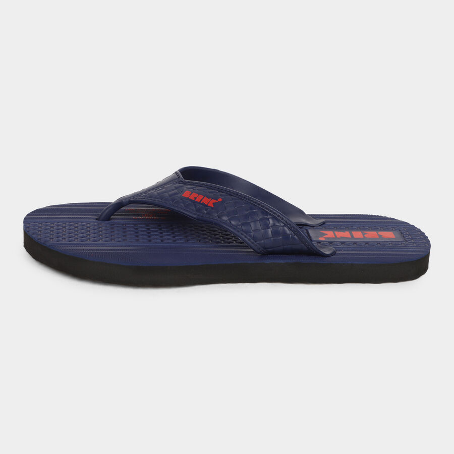 Men's Slippers, Navy Blue, large image number null