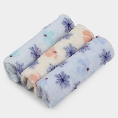 Women's Multicolour Floral Pack of 3 Handkerchief