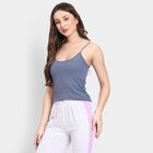 Ladies' 100% Cotton Slips, गहरा ग्रे, small image number null