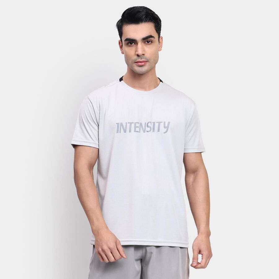 Men's Drifit T-Shirt, Light Grey, large