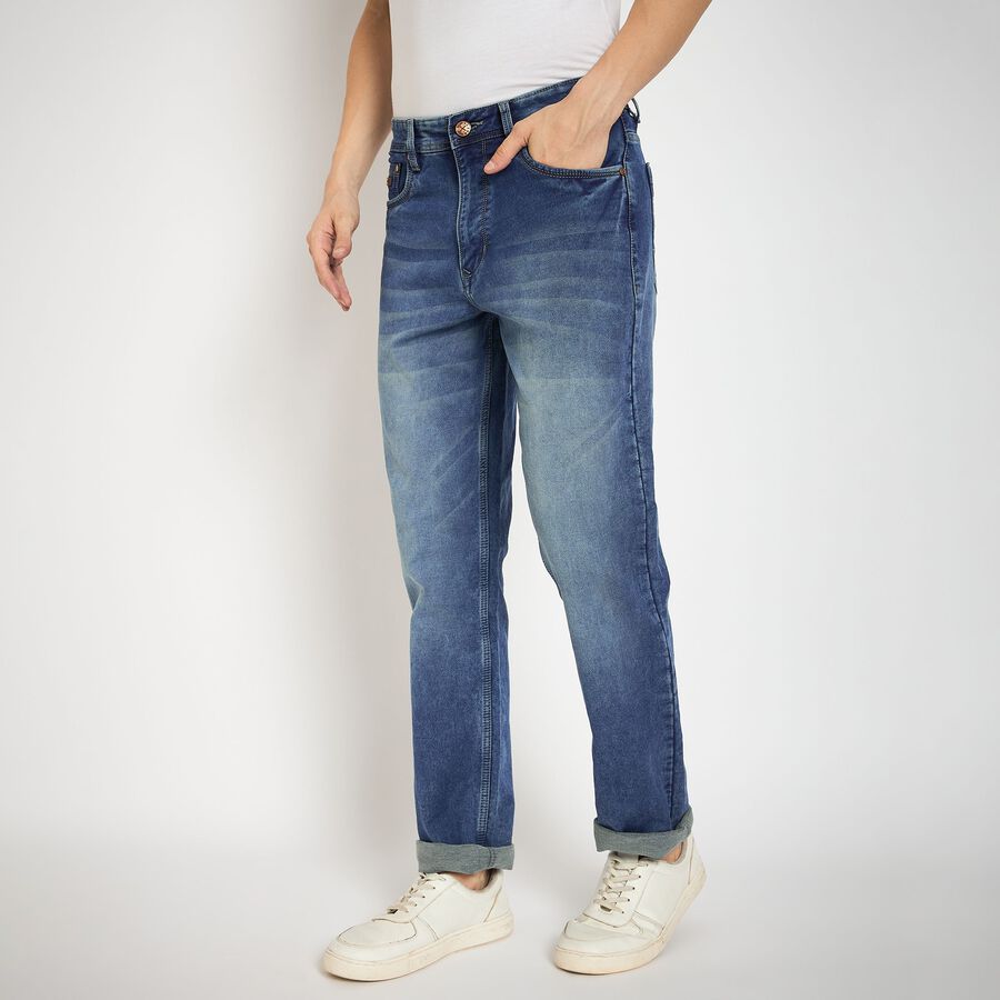 Men's Jeans, Mid Blue, large image number null