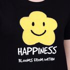 Ladies' Round Neck T-Shirt , Black, small image number null