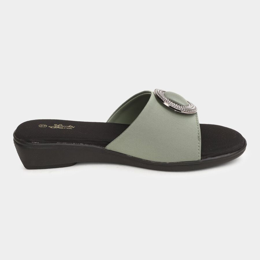 Womens Sandals, Green, large image number null