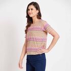 Round Neck T-Shirt, Pink, small image number null