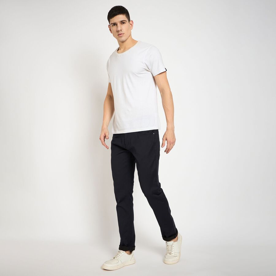 Men's Slim Fit Jeans, Dark Blue, large image number null