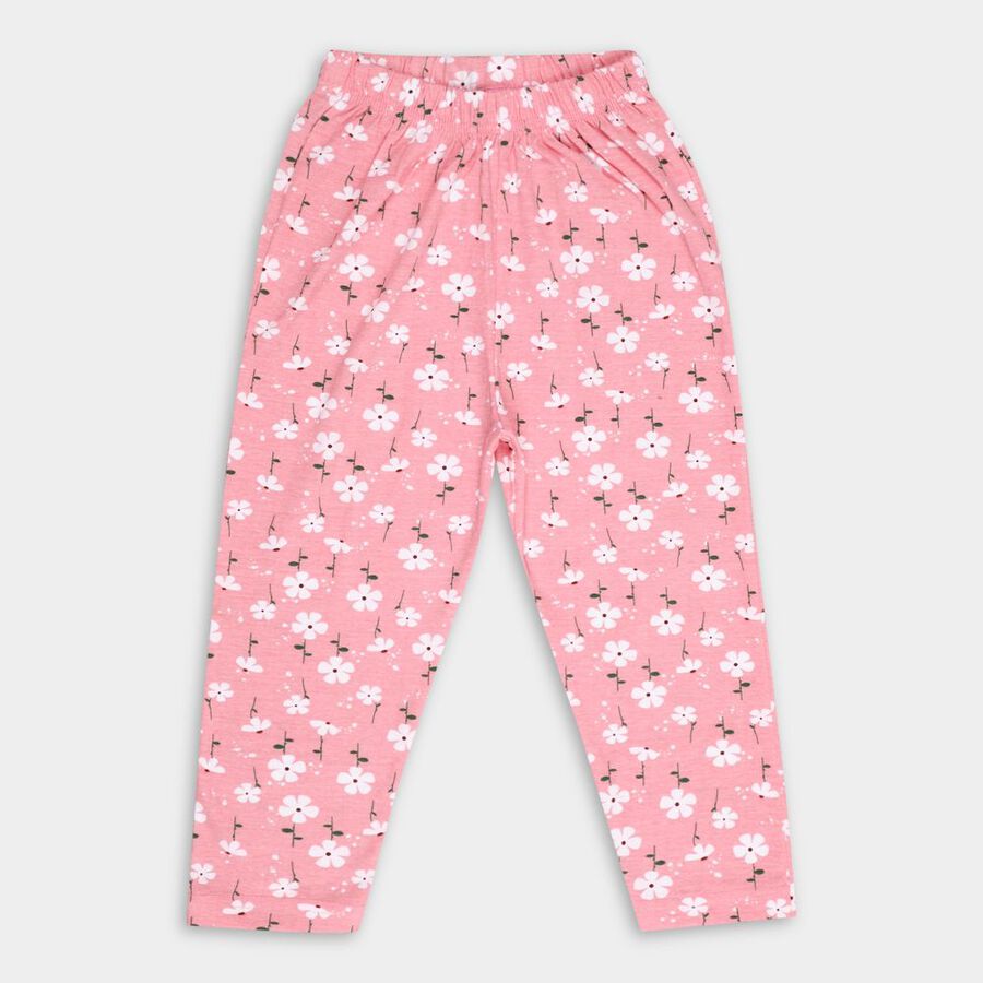 Girls' Pyjama, Pink, large image number null