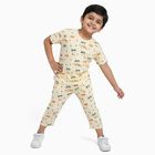 Boys' Night Suit, पीला, small image number null