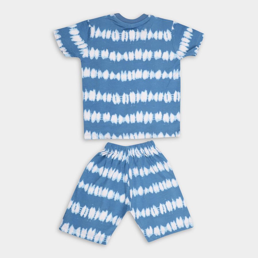 Boys' 100% Cotton Suit Night , Light Blue, large image number null