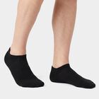 Men's Ankle Length Pack of 3 Socks ( Grey, Charcoal, Black ), चारकोल, small