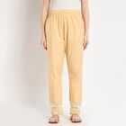 Ladies' 100% Cotton Palazzos , Beige, small image number null