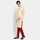 Men's Kurta Pyjama, Golden, small image number null