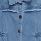 Girls' Frock, Light Blue, small