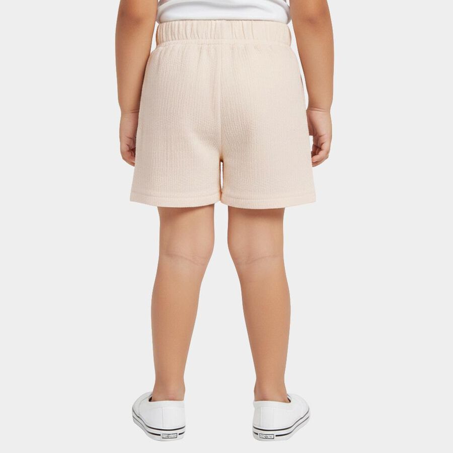 Girls' Shorts, ऑफ व्हाइट, large