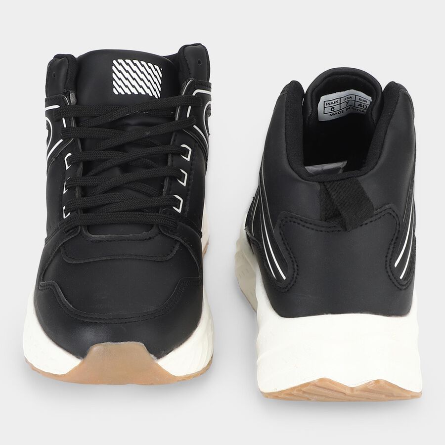 Men's Casual Shoes, काला, large