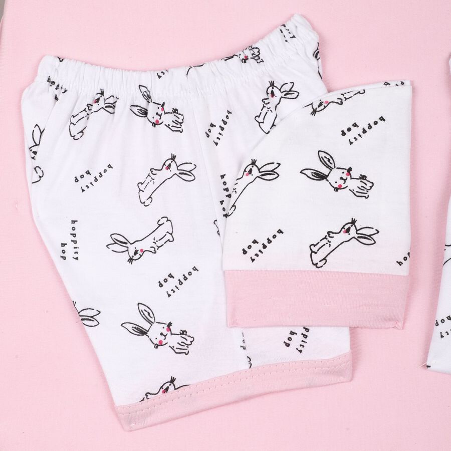 Infants'100% Cotton Gift Set, Pink, large image number null