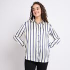 Ladies' Shirt, नेवी ब्लू, small