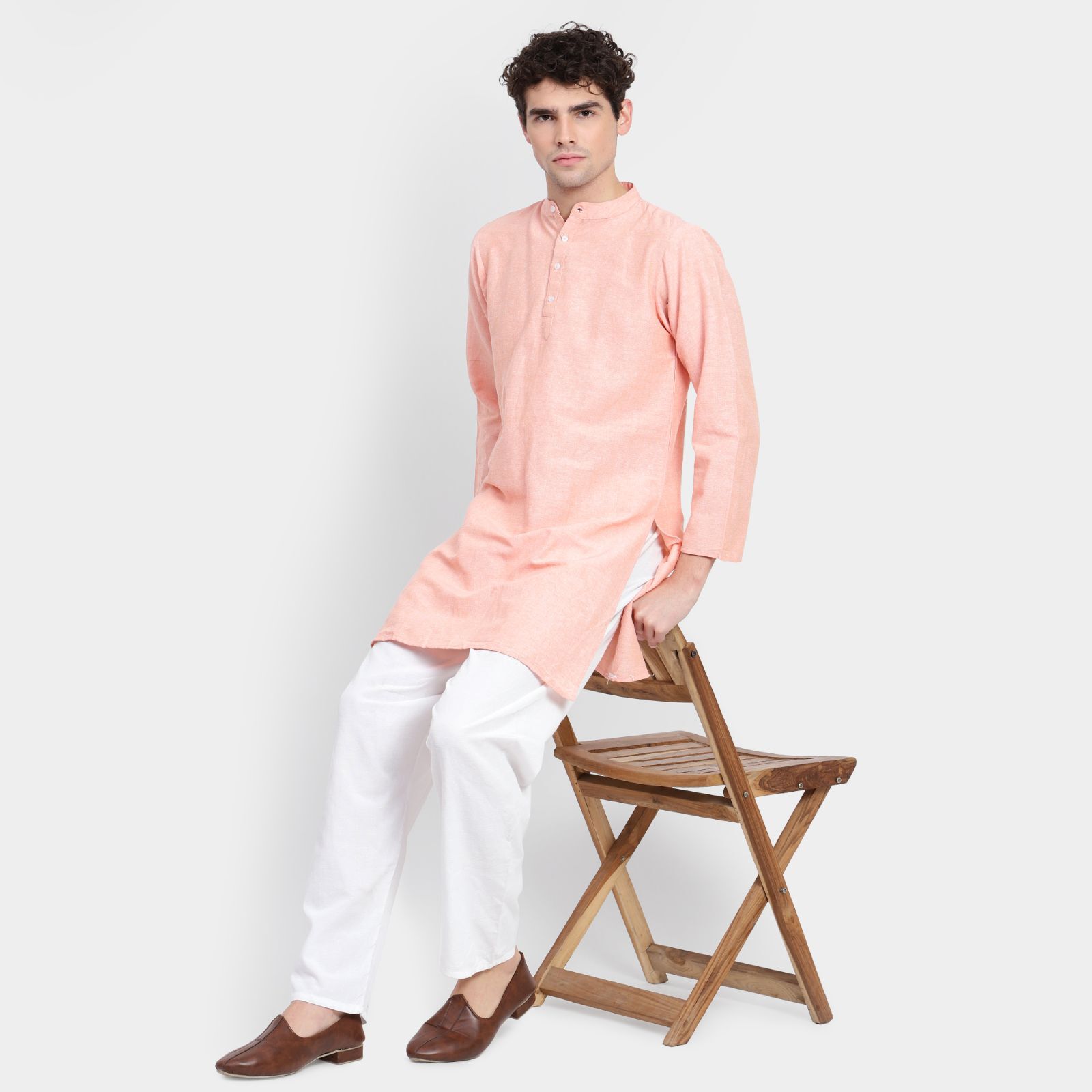 Driftwood Solid Kurta Pyjama Vishal Mega Mart India
