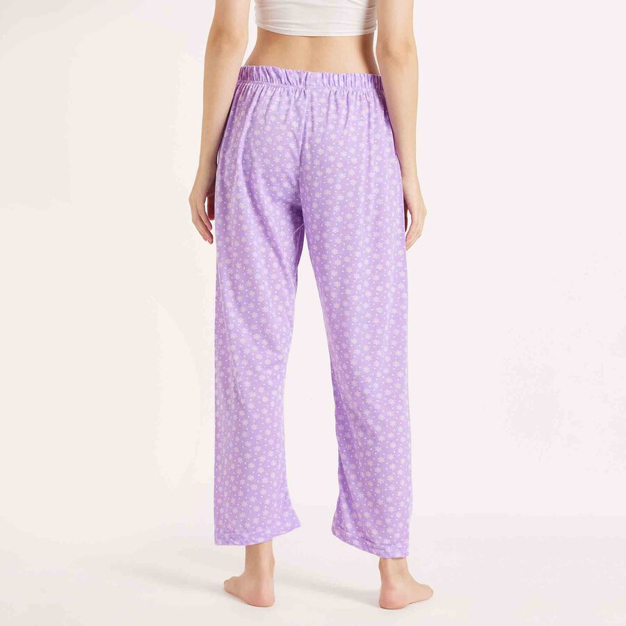 Printed Pyjama, लाइलेक, large image number null