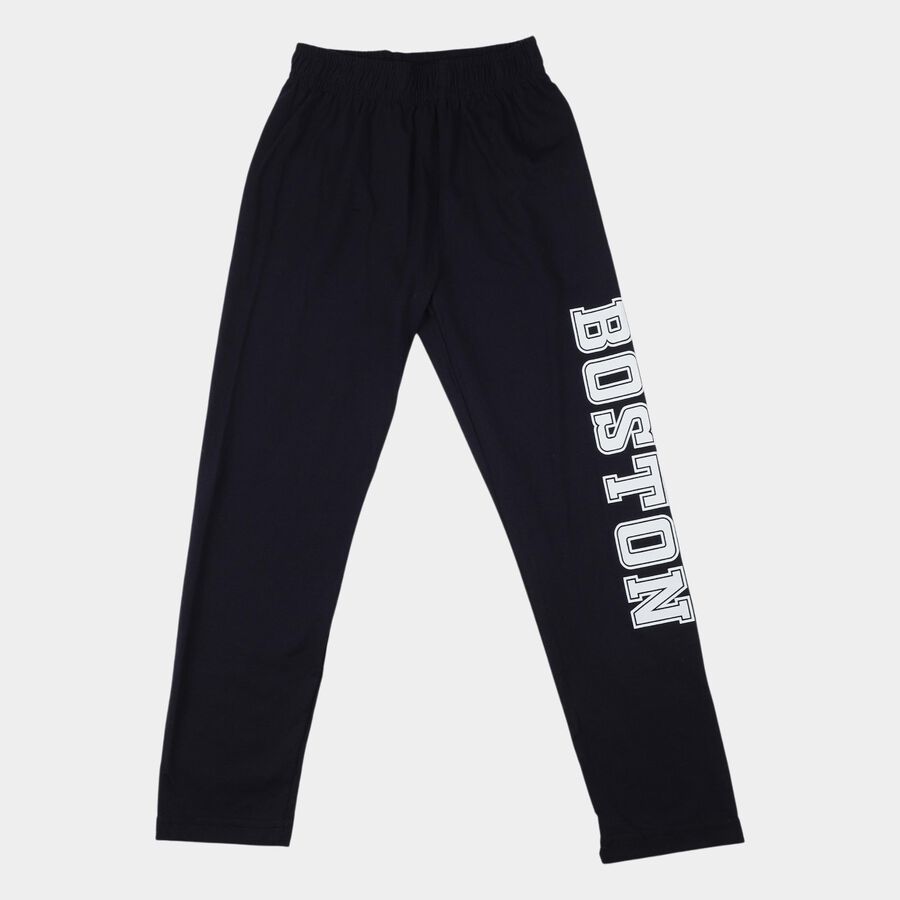 Boys' Navy Pyjama, Navy Blue, large