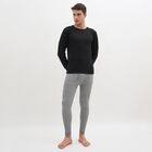 Men's Thermal Upper, काला, small image number null