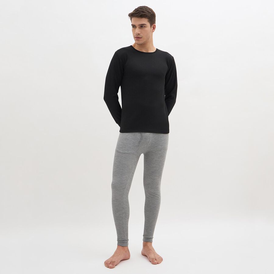 Men's Thermal Upper, काला, large image number null