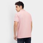 Men's Collared Half Sleeves T-Shirt , Light Pink, small image number null