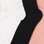 Ladies' Socks Pack of 3, चुनिंदा, small