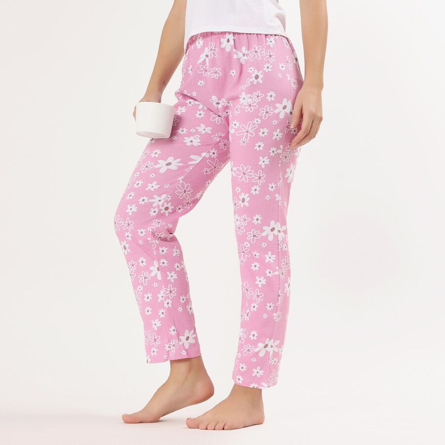 Ladies' 100% Cotton Pyjama, Lilac, large image number null