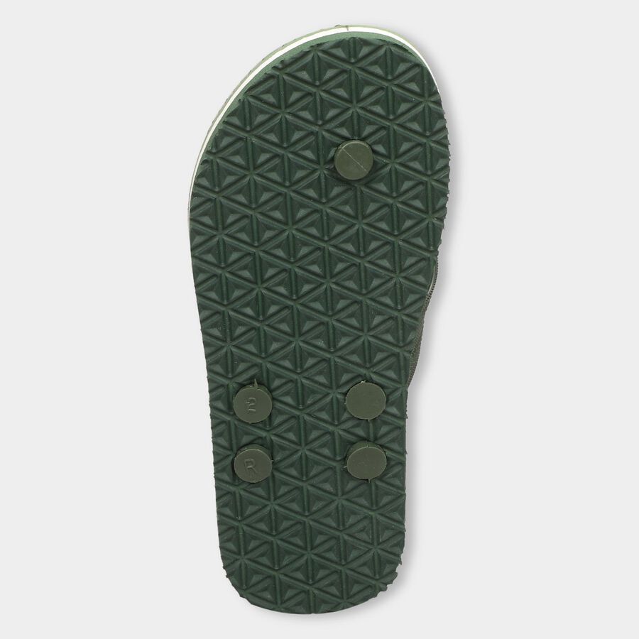 Boys' Thong Slipper, Green, large image number null