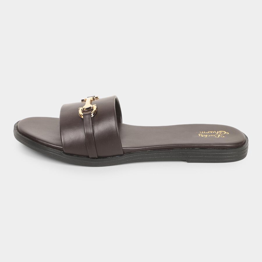 Ladies' Sandal, Brown, large image number null