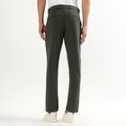Men's Slim Fit Cross Pocket Casual Trousers, ओलिव, small image number null