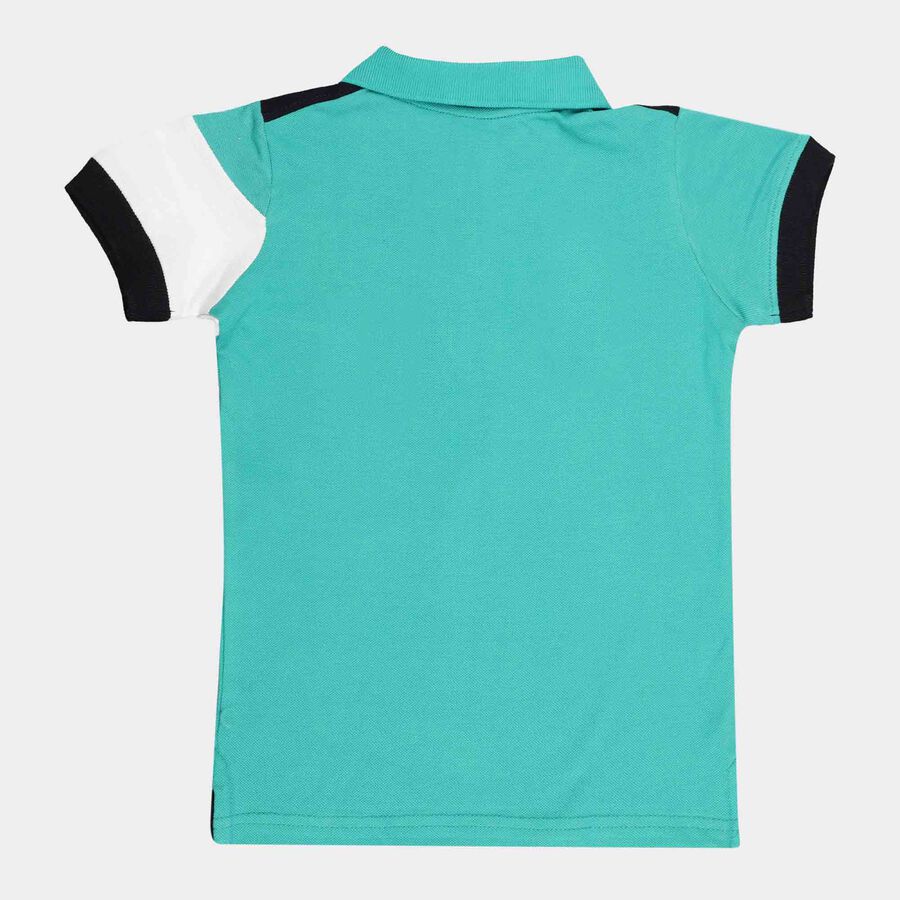 Printed T-Shirt, Dark Green, large image number null