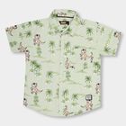 Boys' 100% Cotton Casual Shirt, हल्का हरा, small image number null
