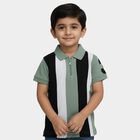Boys' Half Sleeves T-Shirt, ओलिव, small