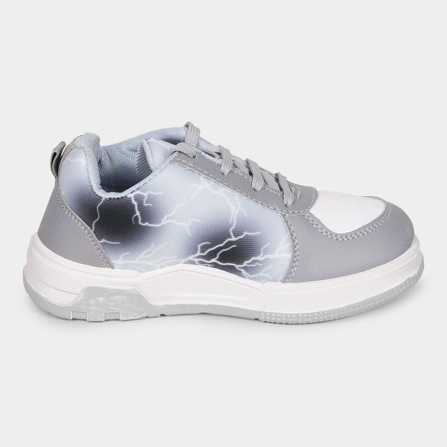 Boys' Sports Shoes, ग्रे, large image number null