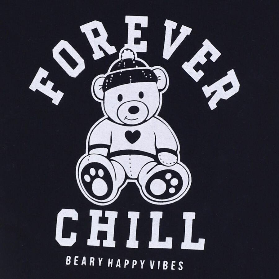 Girls' T-Shirt, नेवी ब्लू, large image number null