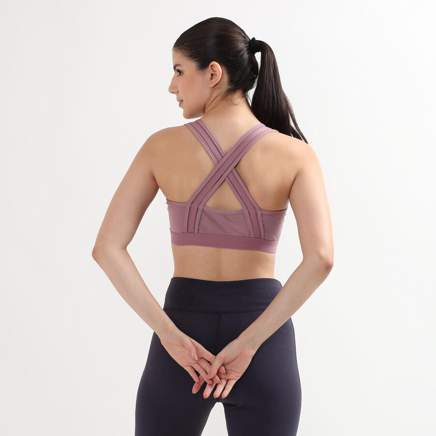 Ladies' Sports Bra, गुलाबी, large image number null