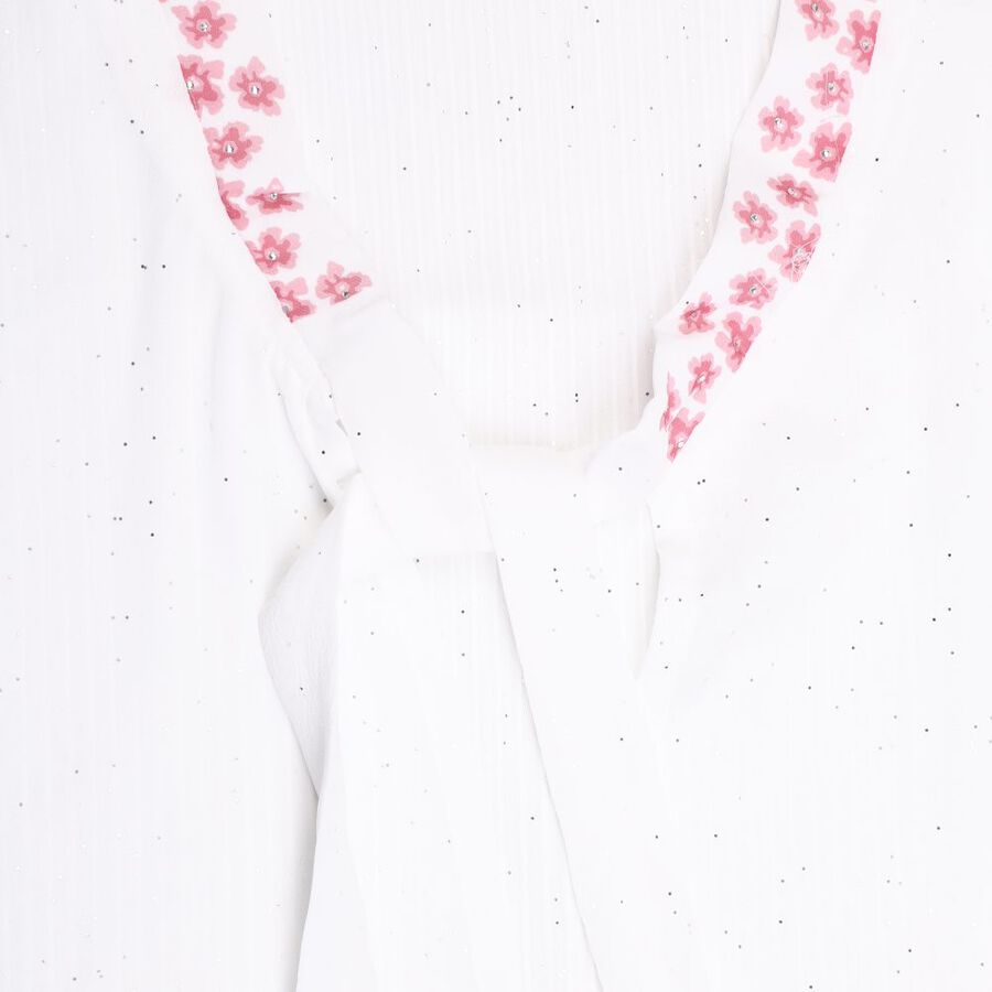 Girls' T-Shirt, Off White, large image number null