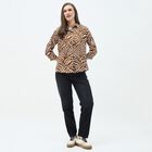 Women's Rich Chocolate Brown Classic Shirt, Brown, small