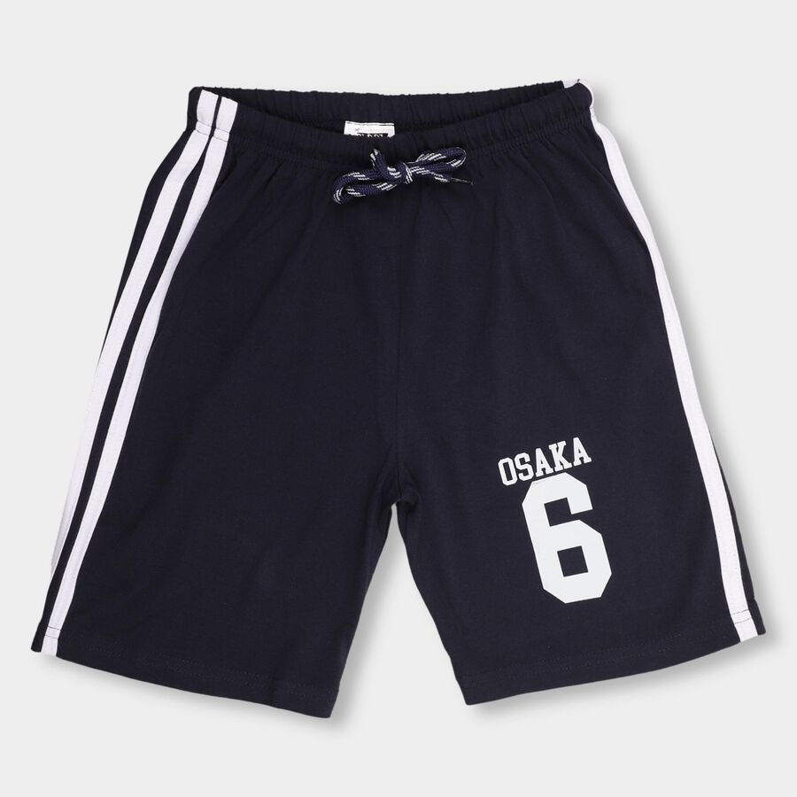 Boys' Bermudas , Navy Blue, large image number null
