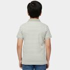 Boys Light Green Round Neck Casual Half Sleeve T-Shirt, हल्का हरा, small