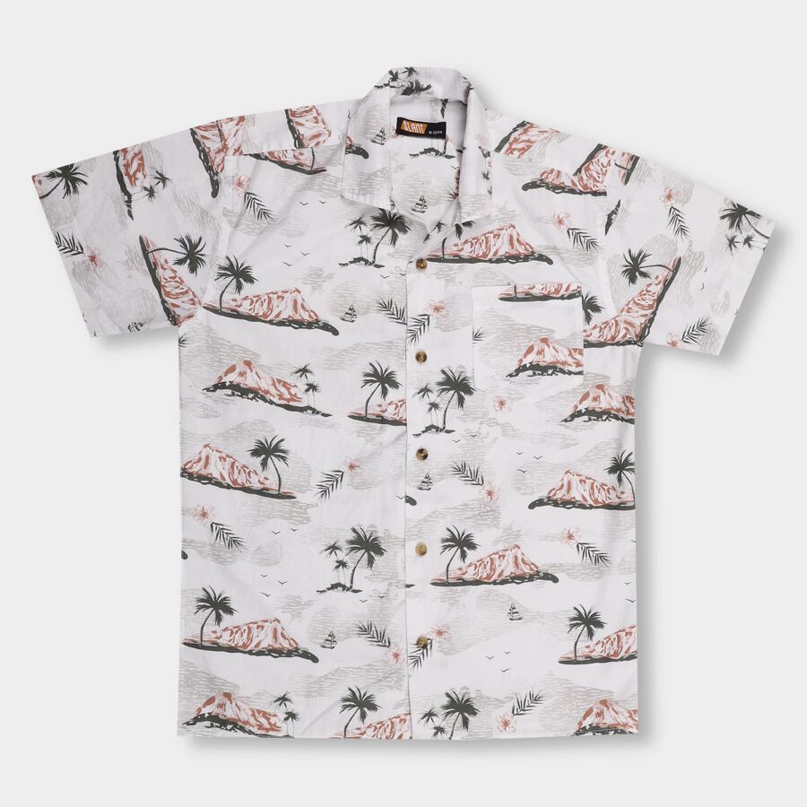 Boys' 100% Cotton Casual Shirt , Peach, large image number null