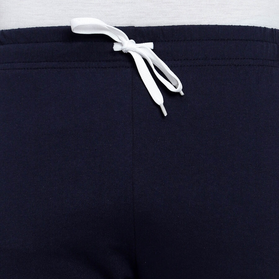 Solid Basic Bermuda, Navy Blue, large image number null