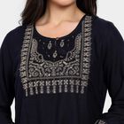 Ladies' Kurta, Navy Blue, small image number null